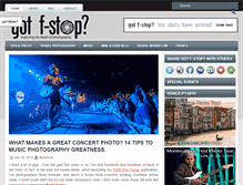 Tablet Screenshot of gotfstop.com